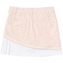 ベストスポーツ le coq sportif（ルコックスポルティフ）製品。Le coq sportif ルコック レディース ゴルフウェア スカート RIJOUME サイドプリーツスカート QGWVJE14 23SS 春夏 ストレッチ DESCENTE ECO バイオマス型 PrimeFlex ポリエステル ナイロン ポリウレタン