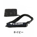 ベストスポーツ le coq sportif（ルコックスポルティフ）製品。le coq sportif ルコックスポルティフ ユニセックス ゴルフ クラブケース 簡易型 ショルダー付き ヘッド保護用カバー付き QQBVJA31 23SS 春夏 ポリエステル 合成皮革 ブラック ネイビー レッド イエロー