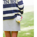 ベストスポーツ le coq sportif（ルコックスポルティフ）製品。le coq sportif ルコックスポルティフ レディース ゴルフ アクセサリーホルダーキャラクター 約7.5×9.5×7.5cm QQCUJX72 23SS 春夏 ボールホルダー ポリエステル ホワイト イエロー