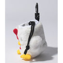 ベストスポーツ le coq sportif（ルコックスポルティフ）製品。le coq sportif ルコックスポルティフ レディース ゴルフ アクセサリーホルダーキャラクター 約7.5×9.5×7.5cm QQCUJX72 23SS 春夏 ボールホルダー ポリエステル ホワイト イエロー