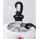 ベストスポーツ le coq sportif（ルコックスポルティフ）製品。le coq sportif ルコックスポルティフ レディース ゴルフ アクセサリーホルダーキャラクター 約7.5×9.5×7.5cm QQCUJX72 23SS 春夏 ボールホルダー ポリエステル ホワイト イエロー