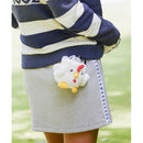 ベストスポーツ le coq sportif（ルコックスポルティフ）製品。le coq sportif ルコックスポルティフ レディース ゴルフ アクセサリーホルダーキャラクター 約7.5×9.5×7.5cm QQCUJX72 23SS 春夏 ボールホルダー ポリエステル ホワイト イエロー