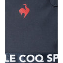 ベストスポーツ le coq sportif（ルコックスポルティフ）製品。Le coq sportif ルコック レディース ゴルフ ポーチ カートポーチ 約23.5×21×17cm 再生ポリエステル QQCVJA41 23SS 春夏 ロゴテープ 開口部スナップボタン合成皮革 ブラック ライム ネイビー