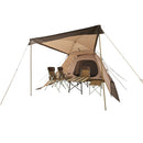 ベストスポーツ LOGOS（ロゴス）製品。LOGOS Tradcanvas DX・PANEL オーニングプラトーテントXL 71201003