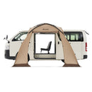 ベストスポーツ LOGOS（ロゴス）製品。LOGOS Tradcanvas ハイタイプカーサイドオーニング  71202000