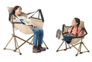 ベストスポーツ LOGOS（ロゴス）製品。LOGOS ロゴス アウトドア チェア Tradcanvas ミニゆらゆらハンモックチェア 73331100 転倒防止ストッパー付き フレーム抜け防止ストッパー付き スチールフレーム コンパクト収納 ポリエステル スチール