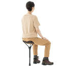 ベストスポーツ LOGOS（ロゴス）製品。LOGOS ロゴス アウトドア キャンプ1本脚チェア LOGOS エアライト 1ポールチェア・ハンディ 73359001  収納バッグ付き