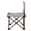 ベストスポーツ LOGOS（ロゴス）製品。LOGOS ロゴス アウトドア チェア デザインタイニーチェア Stripe 73381061 LOGOSオリジナルデザイン 小物ポケット付き 背面パッド入り スリム収納 収納バッグ スチール ポリエステル