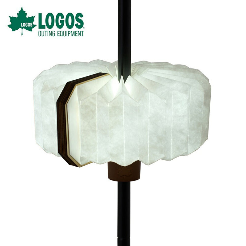 ベストスポーツ LOGOS（ロゴス）製品。LOGOS ロゴス アウトドア ライト サラウンドポールライト 74175047 蓄電タイプ 点灯時間最大3.5時間 暖色点灯 防水性 固定可能 吊り下げ可能 付属フック ポリエチレン 合板 シリコン
