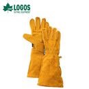 ベストスポーツ LOGOS（ロゴス）製品。LOGOS たき火ロング耐熱レザーグローブPRO S 81090933