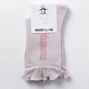 ベストスポーツ Munsingwear（マンシングウェア）製品。Munsingwear マンシングウェア レディース ゴルフ アクセサリー ソックス ENVOY エンボイ ミドル丈 メロウラメソックス 足底サポート 足底滑り止め MECVJB05 23SS 春夏