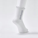 ベストスポーツ Munsingwear（マンシングウェア）製品。Munsingwear マンシングウェア レディース ゴルフ アクセサリー ソックス ENVOY エンボイ ミドル丈 メロウラメソックス 足底サポート 足底滑り止め MECVJB05 23SS 春夏