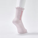 ベストスポーツ Munsingwear（マンシングウェア）製品。Munsingwear マンシングウェア レディース ゴルフ アクセサリー ソックス ENVOY エンボイ ミドル丈 メロウラメソックス 足底サポート 足底滑り止め MECVJB05 23SS 春夏