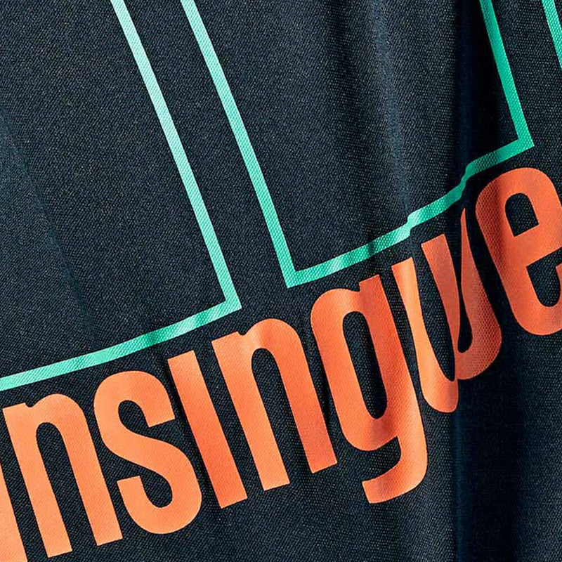 ベストスポーツ Munsingwear（マンシングウェア）製品。Munsingwear マンシングウェア メンズ ゴルフウェア シャツ ENVOY エンボイ 接触涼感ハイグラ鹿の子ビックモチーフテーラーカラーシャツ MEMVJA10 23SS 春夏 