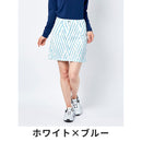ベストスポーツ Munsingwear（マンシングウェア）製品。Munsingwear SUNSCREEN PARASOL LABO アートウエーブプリントスカート 22SS MGWTJE03W