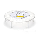 ベストスポーツ ides（アイデス）製品。アイデス ミッフィー ホームトランポリン 組立式 おもちゃ 乗用玩具 3歳から遊べる 70kgまで対応トランポリン シンプルデザイン 花柄 室内 体幹運動 プレゼント クリスマス 子ども ホワイト 3歳 室内遊具