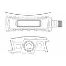 ベストスポーツ 三ヶ島（ミカシマ）製品。三ヶ島 ペダル GRAFIGHT-XX PDL19300