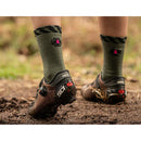 ベストスポーツ MUC-OFF（マックオフ）製品。MUC-OFF マックオフ 自転車 アクセサリー ソックス TECHNICAL RIDERS SOCKS テクニカル ライダーソックス 09-3100100808 ロゴデザイン サイクリングソックス 蒸れ汗の不快感を軽減 快適性 パフォーマンス性 ポリプロピレン ライクラ エラスタン