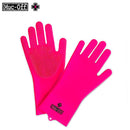 ベストスポーツ MUC-OFF（マックオフ）製品。MUC-OFF マックオフ 自転車 メンテナンス グローブ DEEP SCRUBBER GLOVES ディープ スクラバー グローブ 洗車用 09-7228110417 手洗い可 高強度 高耐久性 直感的クリーニング お湯洗浄可 非腐食性 シリコン ピンク