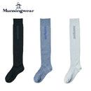 ベストスポーツ Munsingwear（マンシングウェア）製品。Munsingwear マンシングウェア レディース ゴルフ アクセサリー ソックス ENVOY エンボイ ラメ入り オーバーニーソックス MECUJB02 22FW 秋冬 足底サポート 滑り止め 底シリコンプリント付き