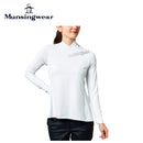 ベストスポーツ Munsingwear（マンシングウェア）製品。Munsingwear マンシングウェア レディース ゴルフウェア シャツ ENVOY エンボイ 神白ブラトップモックネックシャツ MEWUJB01 22FW 秋冬 ストレッチ UV CUT UPF50 透け防止 防透け 遮熱 KEEP CLEAN