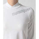 ベストスポーツ Munsingwear（マンシングウェア）製品。Munsingwear マンシングウェア レディース ゴルフウェア シャツ ENVOY エンボイ 神白ブラトップモックネックシャツ MEWUJB01 22FW 秋冬 ストレッチ UV CUT UPF50 透け防止 防透け 遮熱 KEEP CLEAN