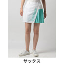 ベストスポーツ Munsingwear（マンシングウェア）製品。Munsingwear マンシングウェア レディース ゴルフウェア スカート ENVOY エンボイ 吸汗ストレッチ切り替えプリーツスカート MEWUJE01 22FW 秋冬 速乾 UV CUT UPF50 抗菌防臭素材