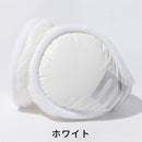 ベストスポーツ Munsingwear（マンシングウェア）製品。Munsingwear マンシングウェア レディース ゴルフ アクセサリー イヤーウォーマー ENVOY エンボイ 折畳式 ロゴプリント イヤーウォーマー MECUJX00 22FW 秋冬 保温 サイズ調節可能 機能性 コンパクト ポリエステル