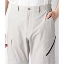 ベストスポーツ Munsingwear（マンシングウェア）製品。Munsingwear マンシングウェア メンズ ゴルフウェア パンツ ENVOY エンボイ トランスフォームパンツ はっ水 ストレッチ 2WAY仕様 MEMVJD03 23SS 春夏 機能性 取り外し可能ジップディテール ポリエステル ブラック グレー