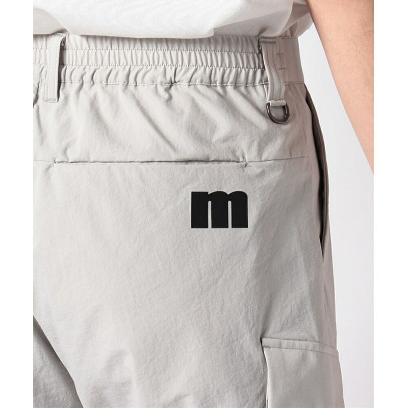 ベストスポーツ Munsingwear（マンシングウェア）製品。Munsingwear マンシングウェア メンズ ゴルフウェア パンツ ENVOY エンボイ トランスフォームパンツ はっ水 ストレッチ 2WAY仕様 MEMVJD03 23SS 春夏 機能性 取り外し可能ジップディテール ポリエステル ブラック グレー