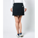 ベストスポーツ Munsingwear（マンシングウェア）製品。Munsingwear マンシングウェア レディース ゴルフウェア スカート ENVOY エンボイ 防風はっ水ストレッチストームフリーススカート MEWUJE04 22FW 秋冬 高輝度再起転写 ポリエステル ポリウレタン ブラック ホワイト