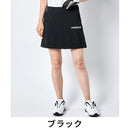ベストスポーツ Munsingwear（マンシングウェア）製品。Munsingwear マンシングウェア レディース ゴルフウェア スカート ENVOY エンボイ 吸汗速乾ストレッチスカート 38cm丈 MEWVJE04 23SS 春夏 インパンツ付き 抗菌防臭素材 シルバーラメのロゴ タックプリーツ