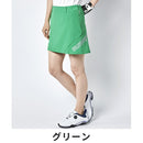 ベストスポーツ Munsingwear（マンシングウェア）製品。Munsingwear マンシングウェア レディース ゴルフウェア スカート はっ水ストレッチスカート MEWVJE05 23SS 春夏 インナーパンツ付き シルバーアルミプリント 抗菌防臭素材 ポリエステル ポリウレタン