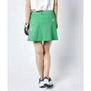 ベストスポーツ Munsingwear（マンシングウェア）製品。Munsingwear マンシングウェア レディース ゴルフウェア スカート はっ水ストレッチスカート MEWVJE05 23SS 春夏 インナーパンツ付き シルバーアルミプリント 抗菌防臭素材 ポリエステル ポリウレタン