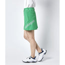 ベストスポーツ Munsingwear（マンシングウェア）製品。Munsingwear マンシングウェア レディース ゴルフウェア スカート はっ水ストレッチスカート MEWVJE05 23SS 春夏 インナーパンツ付き シルバーアルミプリント 抗菌防臭素材 ポリエステル ポリウレタン