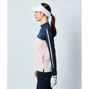 ベストスポーツ Munsingwear（マンシングウェア）製品。Munsingwear マンシングウェア レディース ゴルフウェア シャツ SEASON 防透け 吸汗速乾 UPF50 モックネック長袖シャツ 吸汗速乾 UV CUT UPF50 透け防止 遮熱 クーリング効 MGWVJB03 23SS 春夏