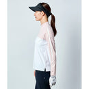 ベストスポーツ Munsingwear（マンシングウェア）製品。Munsingwear マンシングウェア レディース ゴルフウェア シャツ SEASON 防透け 吸汗速乾 UPF50 モックネック長袖シャツ 吸汗速乾 UV CUT UPF50 透け防止 遮熱 クーリング効 MGWVJB03 23SS 春夏