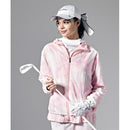 ベストスポーツ Munsingwear（マンシングウェア）製品。Munsingwear マンシングウェア レディース ゴルフウェア ブルゾン SEASON はっ水 グラデーションプリントブルゾン MGWVJK01 23SS 春夏 機能性