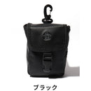 ベストスポーツ Munsingwear（マンシングウェア）製品。Munsingwear マンシングウェア ゴルフ アクセサリー ケース Goods レーザースコープ収納可能マルチアクセサリーホルダー MQBTJX73 22FW 秋冬 汎用性 合成皮革