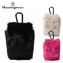 ベストスポーツ Munsingwear（マンシングウェア）製品。Munsingwear マンシングウェア ゴルフ アクセサリー Goods ペンギンプリント柄アクセサリーホルダー レーザースコープ収納 MQCUJX71 22FW 秋冬 起毛素材 マグネットホック ポリエステル