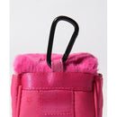 ベストスポーツ Munsingwear（マンシングウェア）製品。Munsingwear マンシングウェア ゴルフ アクセサリー Goods ペンギンプリント柄アクセサリーホルダー レーザースコープ収納 MQCUJX71 22FW 秋冬 起毛素材 マグネットホック ポリエステル