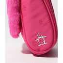 ベストスポーツ Munsingwear（マンシングウェア）製品。Munsingwear マンシングウェア ゴルフ アクセサリー Goods ペンギンプリント柄アクセサリーホルダー レーザースコープ収納 MQCUJX71 22FW 秋冬 起毛素材 マグネットホック ポリエステル