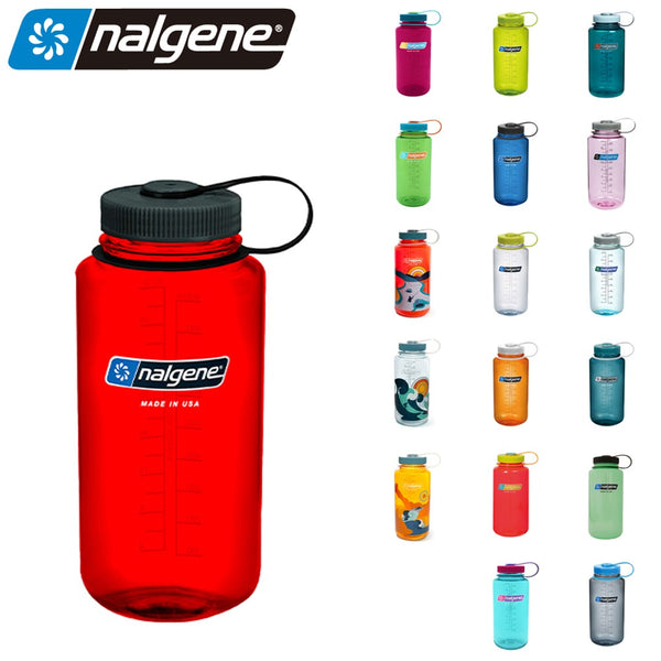 NALGENE NALGENE（ナルゲン）製品。NALGENE ナルゲン スポーツ アウトドア ボトル 広口1.0L Tritan 91185 飽和ポリエステル樹脂 完全密閉 丈夫 軽量 キャップとループが一体化 ポリプロピレン ポリエチレン 18カラー