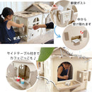 ベストスポーツ OMG（オーエムージー）製品。おもちゃ ふわふわ マイハウス ジョイントマット やわらか素材 キッズ 子ども 女の子 男の子 簡単組立 工具不要 軽量 安全品質 抗菌 防臭  耐久性 撥水性 丸洗い コンパクト 耐久性 ポリエチレン 家 3歳 4歳 5歳 誕生日 プレゼント クリスマス