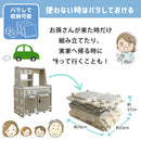 ベストスポーツ OMG（オーエムージー）製品。おもちゃ ふわふわ キッチン台＆お店屋さん ままごと ごっこあそび  ジョイントマット やわらか素材 キッズ 子ども 女の子 男の子 簡単組立 工具不要 軽量 安全品質 抗菌 防臭  耐久性 撥水性 3歳 4歳 5歳 誕生日 プレゼント クリスマス