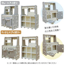 ベストスポーツ OMG（オーエムージー）製品。おもちゃ ふわふわ キッチン台＆お店屋さん ままごと ごっこあそび  ジョイントマット やわらか素材 キッズ 子ども 女の子 男の子 簡単組立 工具不要 軽量 安全品質 抗菌 防臭  耐久性 撥水性 3歳 4歳 5歳 誕生日 プレゼント クリスマス