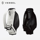 ベストスポーツ VESSEL（ベゼル）製品。VESSEL ベゼル ゴルフ メンズ キャディバッグ キャディーバッグ カート バッグ PRODIGY Staff 4.3kg 9型 6分割 口枠 おすすめ おしゃれ 高級感 ラグジュアリー