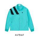 ベストスポーツ le coq sportif（ルコックスポルティフ）製品。Le coq sportif ルコック メンズ ゴルフウェア ブルゾン RIJOUME リジューム ニットライクブルゾン ストレッチ DESCENTE ECO 再生材料使用型 QGMVJL60 23SS 春夏