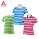 ベストスポーツ le coq sportif（ルコックスポルティフ）製品。le coq sportif クーリストボーダーラムネプリント半袖シャツ 20SS QGWPJA09