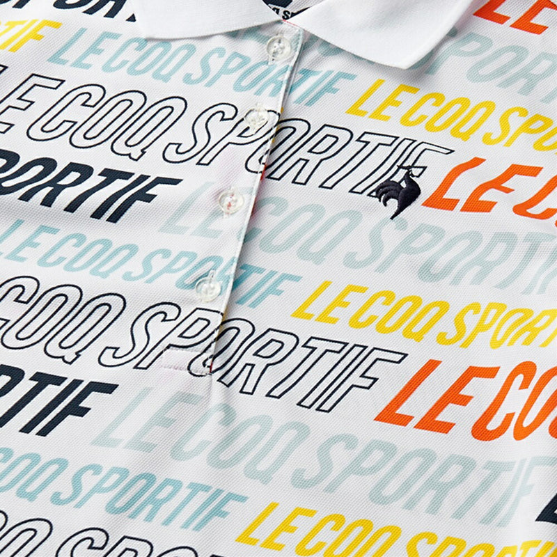 ベストスポーツ le coq sportif（ルコックスポルティフ）製品。le coq sportif ロゴグラフィック総柄シャツ 22SS QGWTJA05